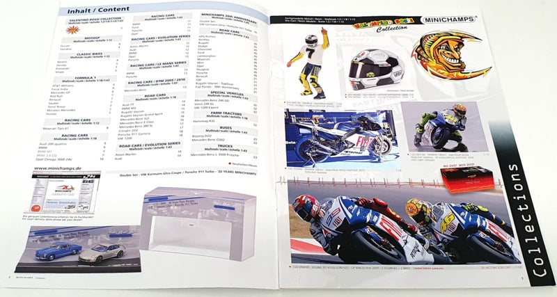 Minichamps Edition 2 2010 - A4 Fully Illustrated Catalogue 23 Colour Pages