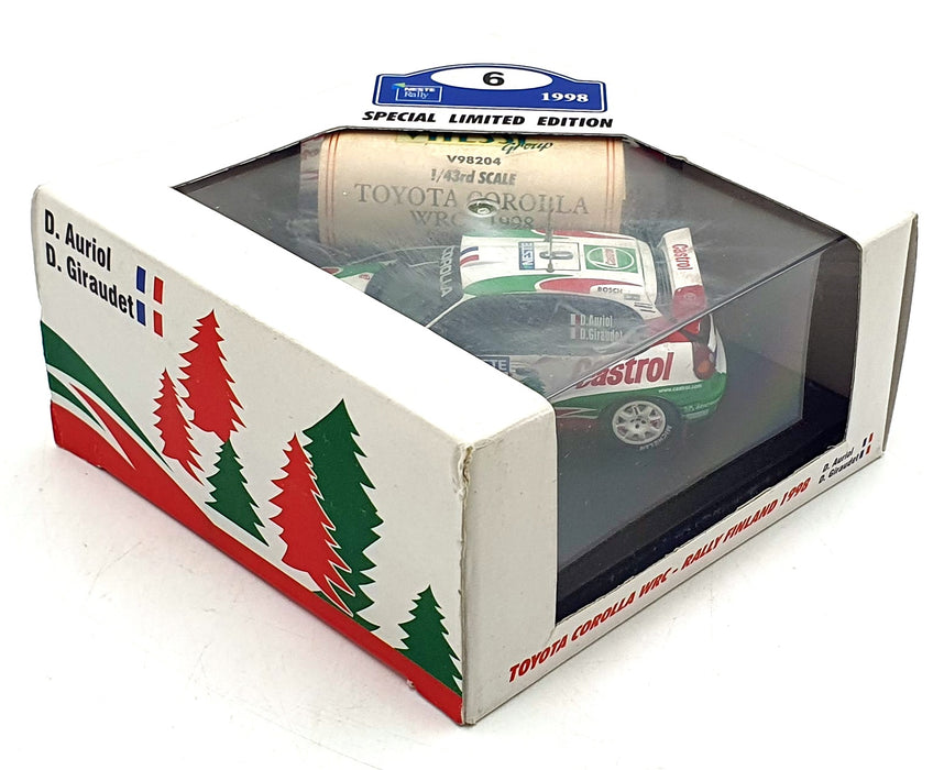 Vitesse 1/43 Scale V98204 - Toyota Corolla WRC #6 Finland Rally 1998