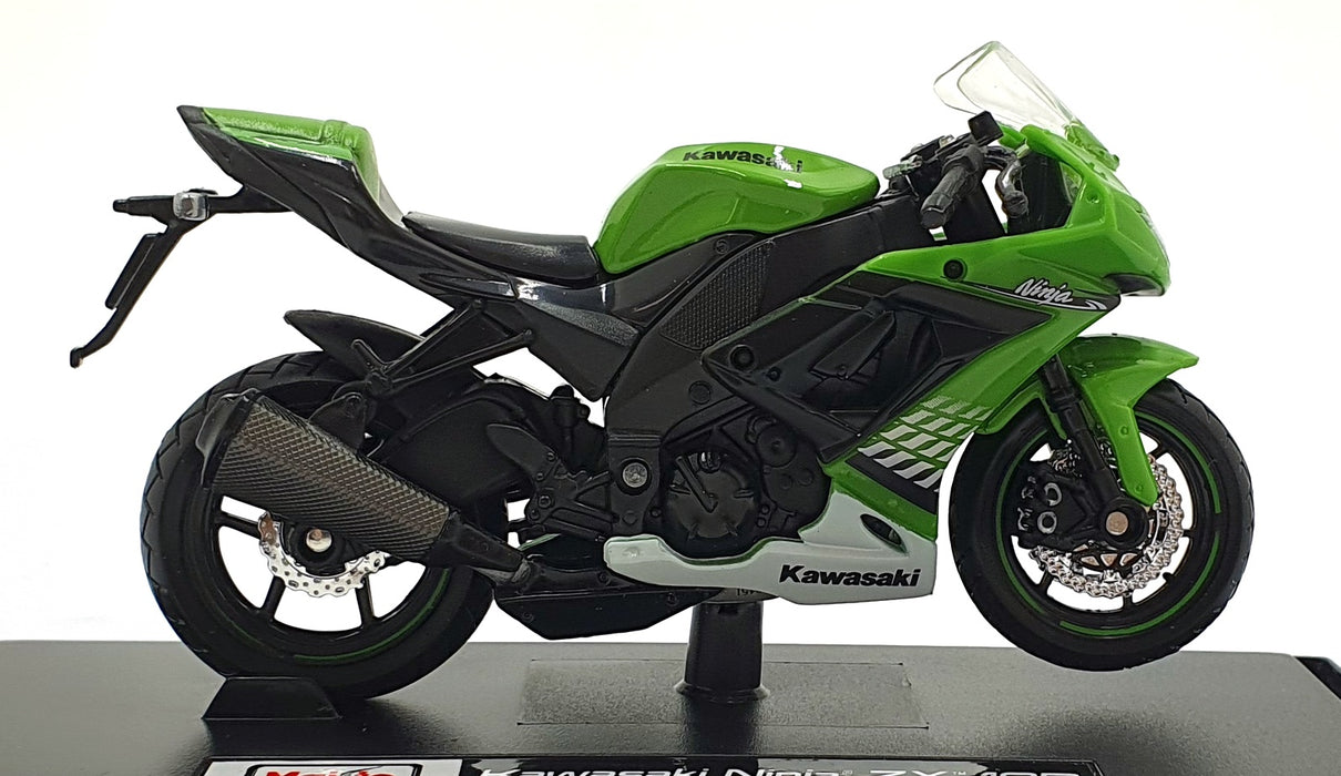 Maisto 1/18 Scale 39300 - Kawasaki Ninja ZX-10R Motorbike - Green