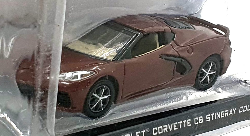 Greenlight 1/64 Scale 68020-B - 2022 Chevrolet Corvette C8 Stingray Coupe Brown
