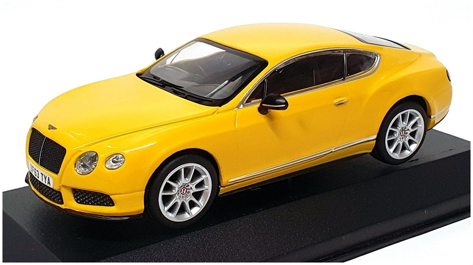 Corgi 1/43 Scale CC57002 Bentley Continental GT V8 S UK Press Car Monaco Yellow