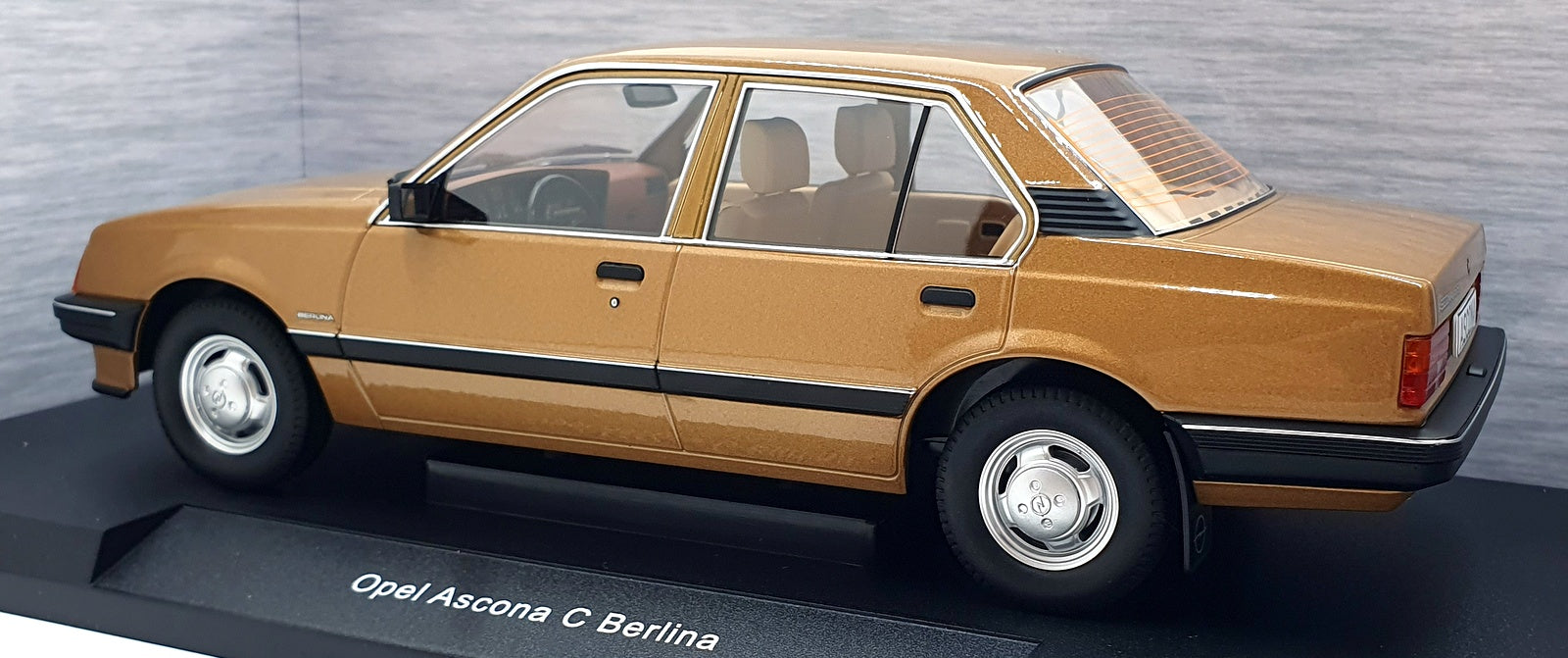 Model Car Group 1/18 Scale MCG18459 - Opel Ascona C Berlina - Met. Beige