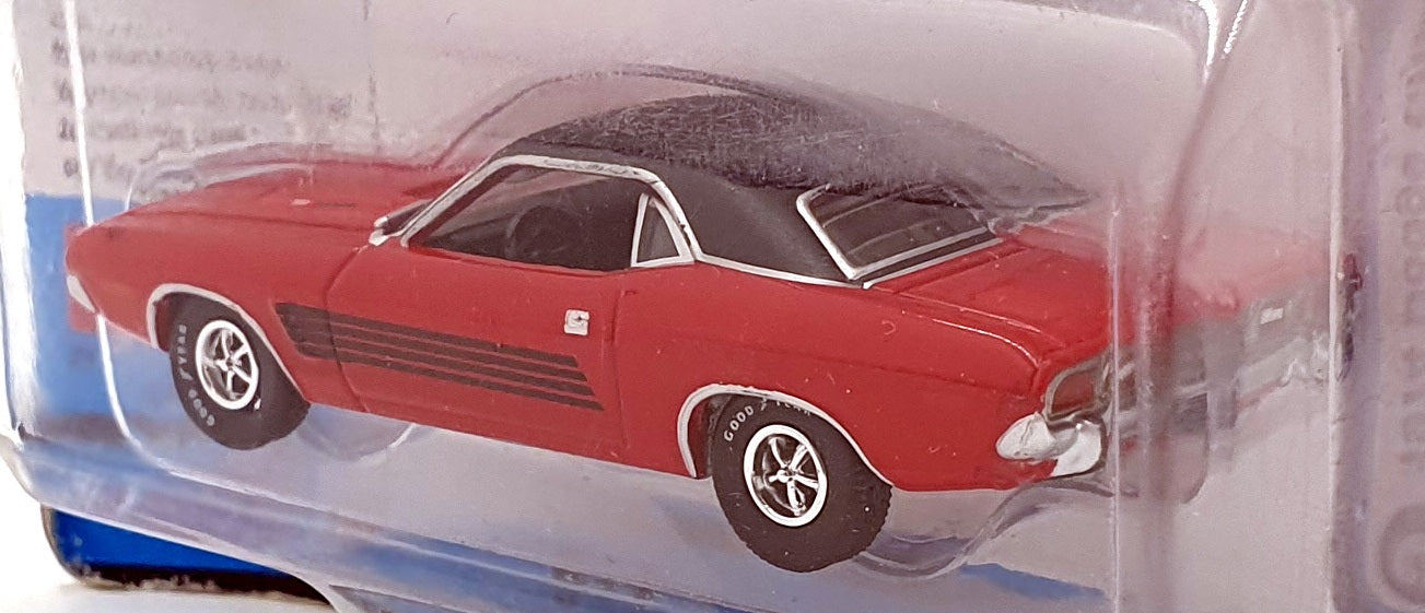 Auto World 1/64 Scale AW64382 - 1974 Dodge Challenger Rally - Red