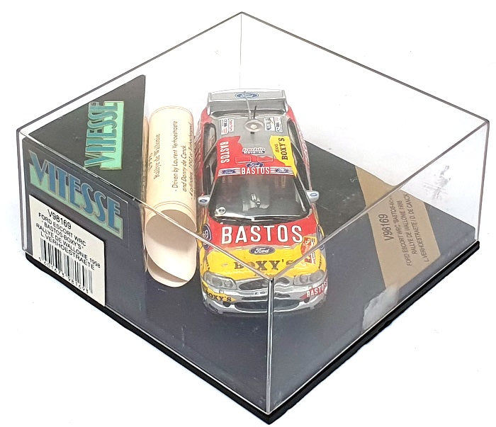 Vitesse 1/43 Scale V98169 - Ford Escort WRC #1 De Wallonie Rally 1998