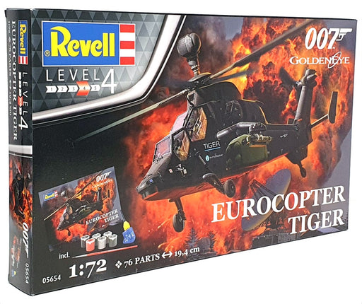 Revell 1/72 Scale Model Kit 05654 - Eurocopter Tiger Bond 007 Goldeneye