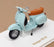 Norev 1/18 Scale 182081 - Vespa 50 N Scooter Motorbike - Aquamarine Blue