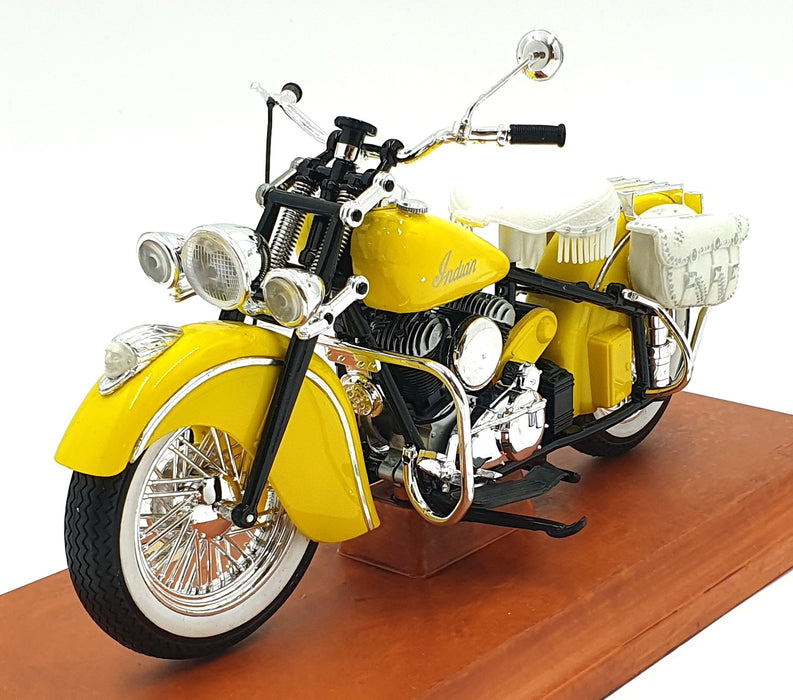 Maisto 1/10 Scale 31604 - Indian Chief Roadmaster - Yellow/White