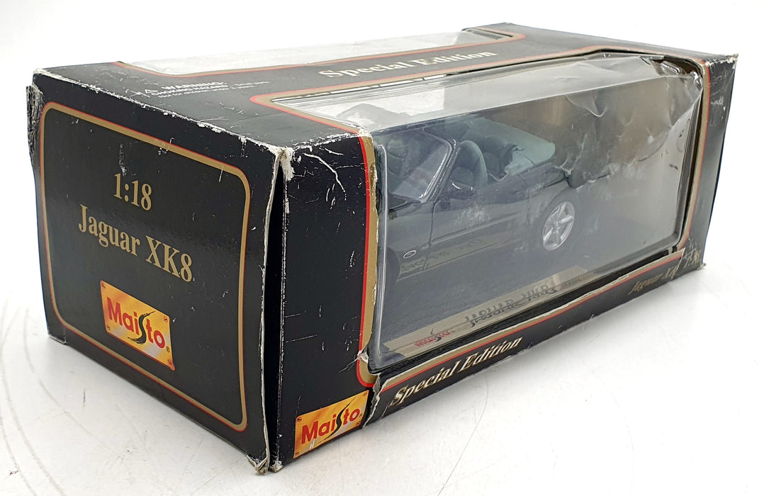 Maisto 1/18 Scale Diecast 31836 - Jaguar XK8 Convertible - Green