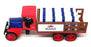 Ertl 1/34 Scale 19493 - 1925 Kenworth Stake Truck Mobiloil - Red/Blue/White