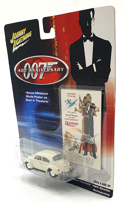 Johnny Lightning 1/64 Scale 261-04 - German Tourist's VW Beetle 007 Octopussy