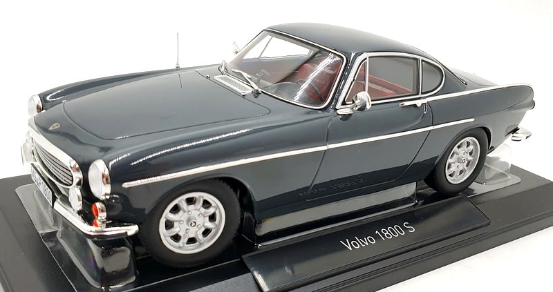Norev 1/18 Scale Diecast 188704 - Volvo 1800 S 1969 - Grey/Red Interior