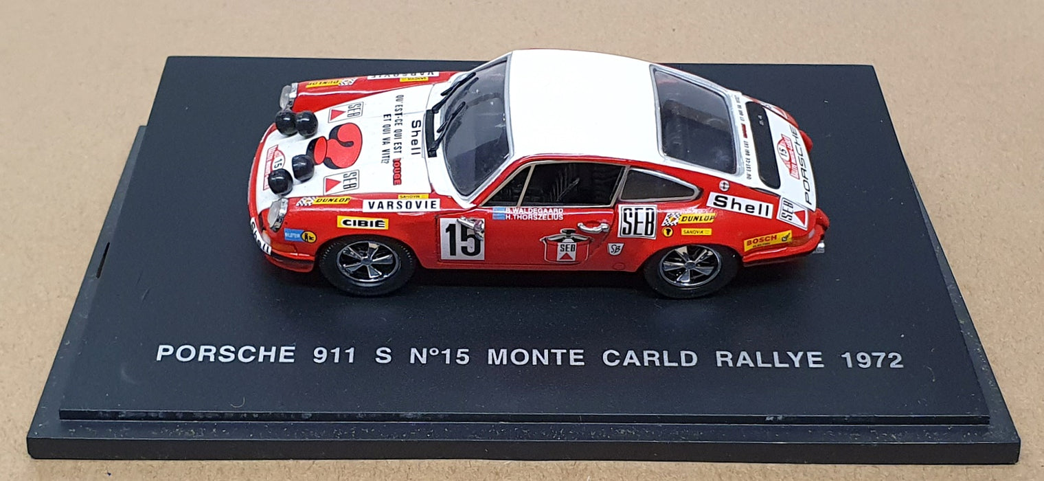 Eagle's Race 1/43 Scale 1041 - Porsche 911 S #15 Monte Carlo Rally 1972