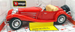 Burago 1/18 scale Diecast 3020 - Mercedes Benz 500K Roadster 1936 Red