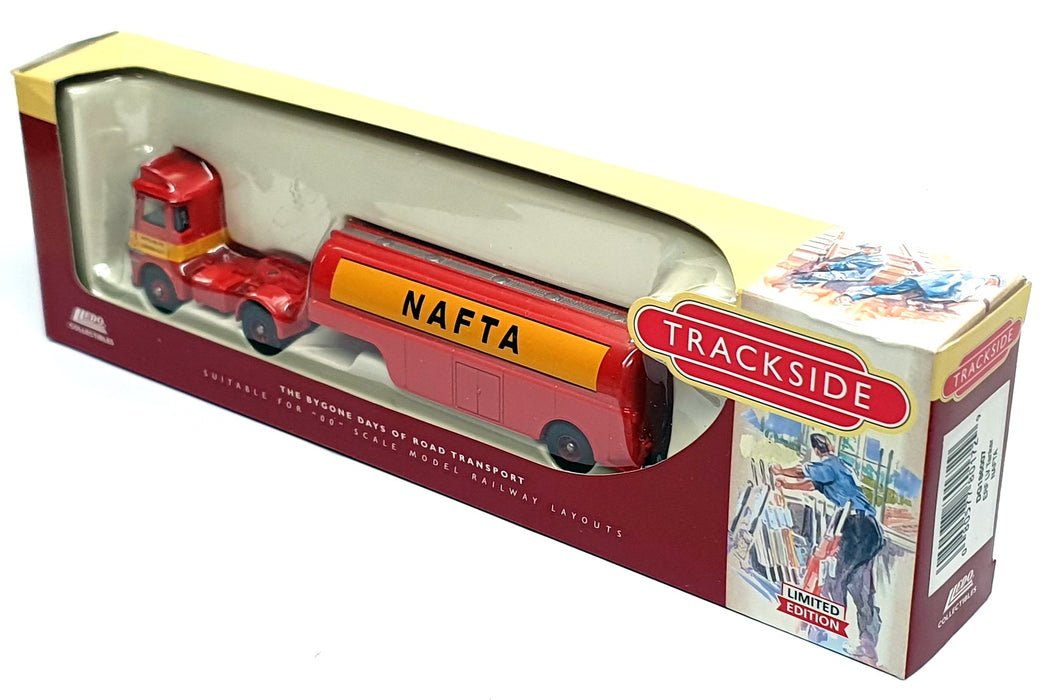 Lledo 1/76 Scale DG186007 - ERF LV Tanker Truck NAFTA - Red/Yellow