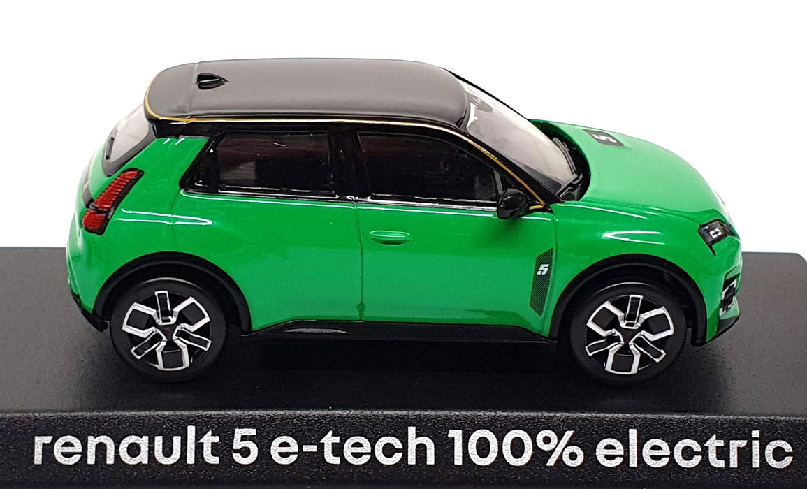 Norev 1/43 Scale 7717300645 - Renault 5 E-Tech 100% Electric - Green