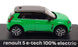 Norev 1/43 Scale 7717300645 - Renault 5 E-Tech 100% Electric - Green