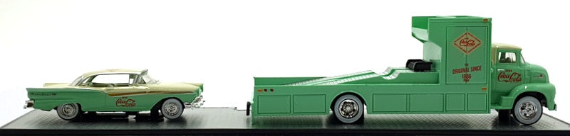 Castline M2 Machines 1/64 Scale FTW25 '70 Ford COE & '57 Ford Fairlan 500