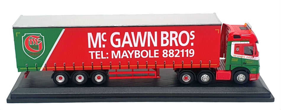 Oxford Diecast 1/76 Scale 76MB007 - Mercedes Actros GSC (McGawn Bros) Red/Green