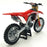 NewRay 1/12 Scale 57873 - Honda CRF450R Motorbike - Red/White