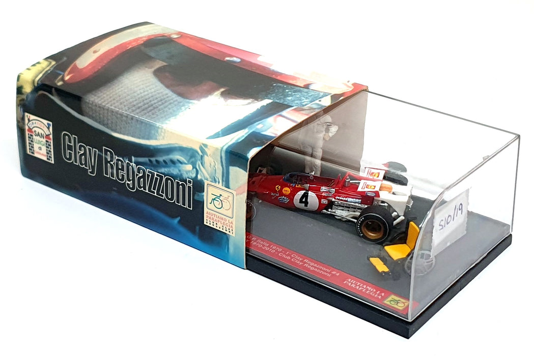 Brumm 1/43 Scale S10/19 - F1 Ferrari 312B #4 Winner Italy GP 1970 Regazzoni