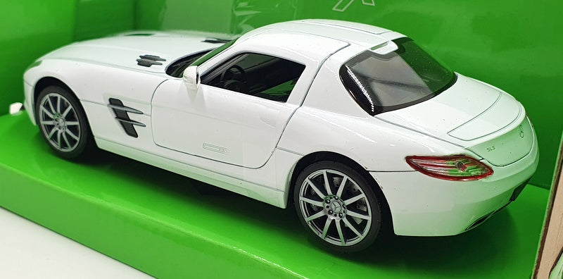 Welly NEX 1/24 Scale Diecast 24025W - Mercedes-Benz SLS AMG - White