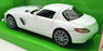 Welly NEX 1/24 Scale Diecast 24025W - Mercedes-Benz SLS AMG - White