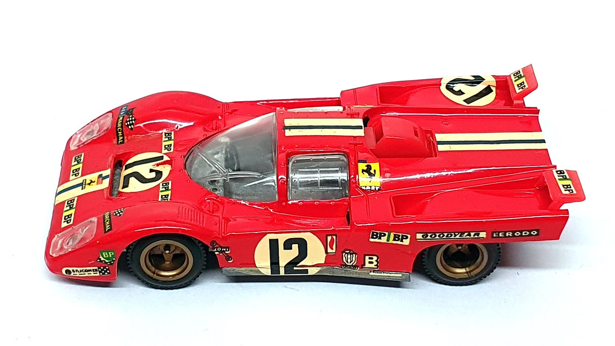 Super Champion 1/43 Scale SC100 - Ferrari 512M N.A.R.T. #12 Le Mans 1971