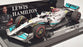 Minichamps 1/43 Scale 417 220144 - F1 Mercedes AMG Hamilton Bahrain GP 2022