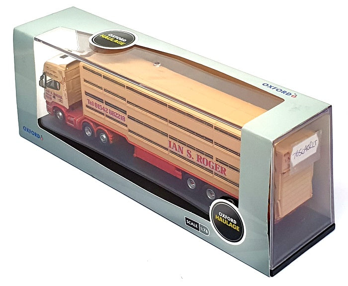 Oxford Diecast 1/76 Scale 76SCA02LT - Scania Livestock Transporter Ian S. Roger
