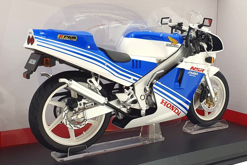 Aoshima 1/12 Scale 11157-3800 - 1988 Honda NSR250R - Blue/White