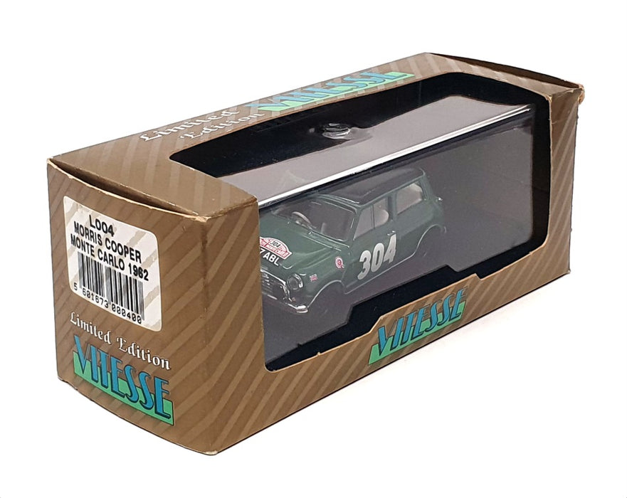 Vitesse 1/43 Scale L004 - Morris Mini Cooper #304 Monte Carlo 1962 - Green