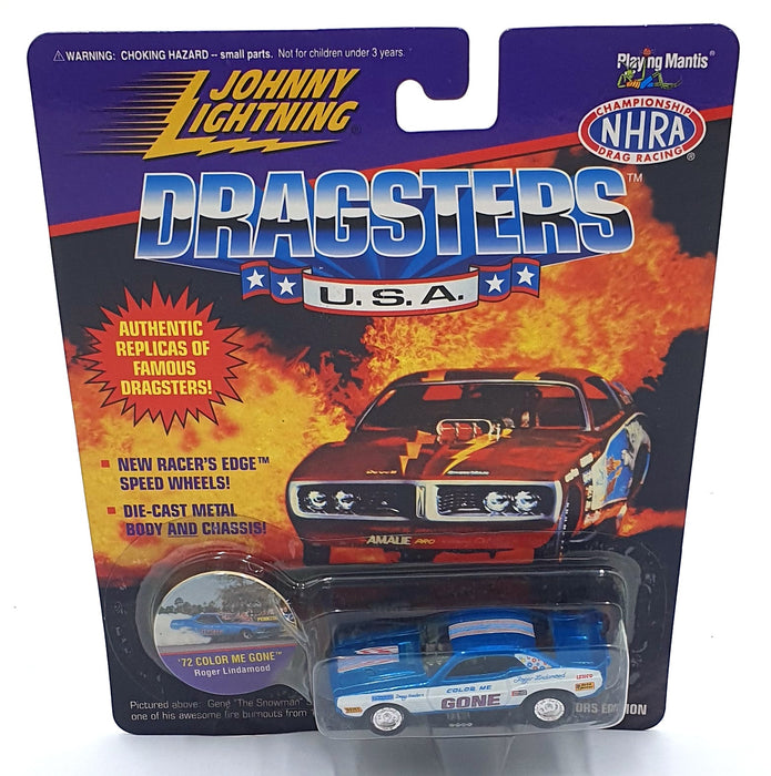 Johnny Lightning 1/64 Scale 320-170 Dragsters USA 1972 Colour Me Gone Lindamood