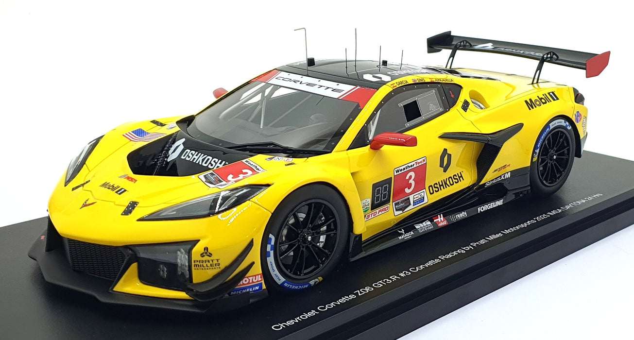 Top Speed 1/18 Scale Resin TS0629 Corvette Z06 GT3.R #3 Daytona 24h 2025