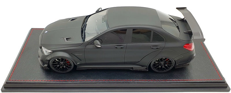 GLM 1/18 Scale GLM188025 Mercedes-Benz C63S AMG Darwin Pro Widebody Matt Black
