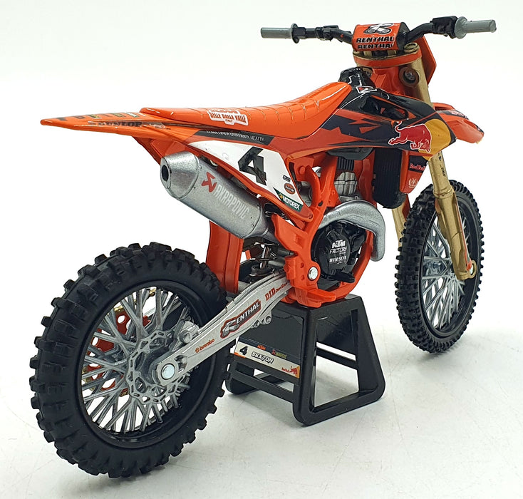 NewRay 1/12 Scale 58473 - KTM 450 SX-F #4 Motorbike - Sexton