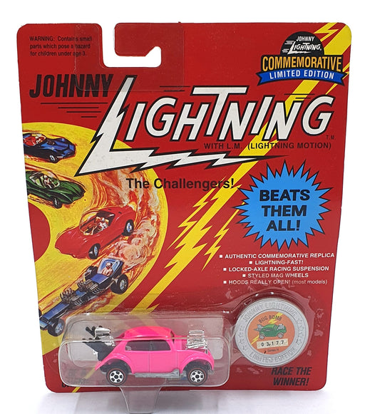 Johnny Lightning 1/64 Scale 100-180 - The Challengers VW Bug Bomb - Pink