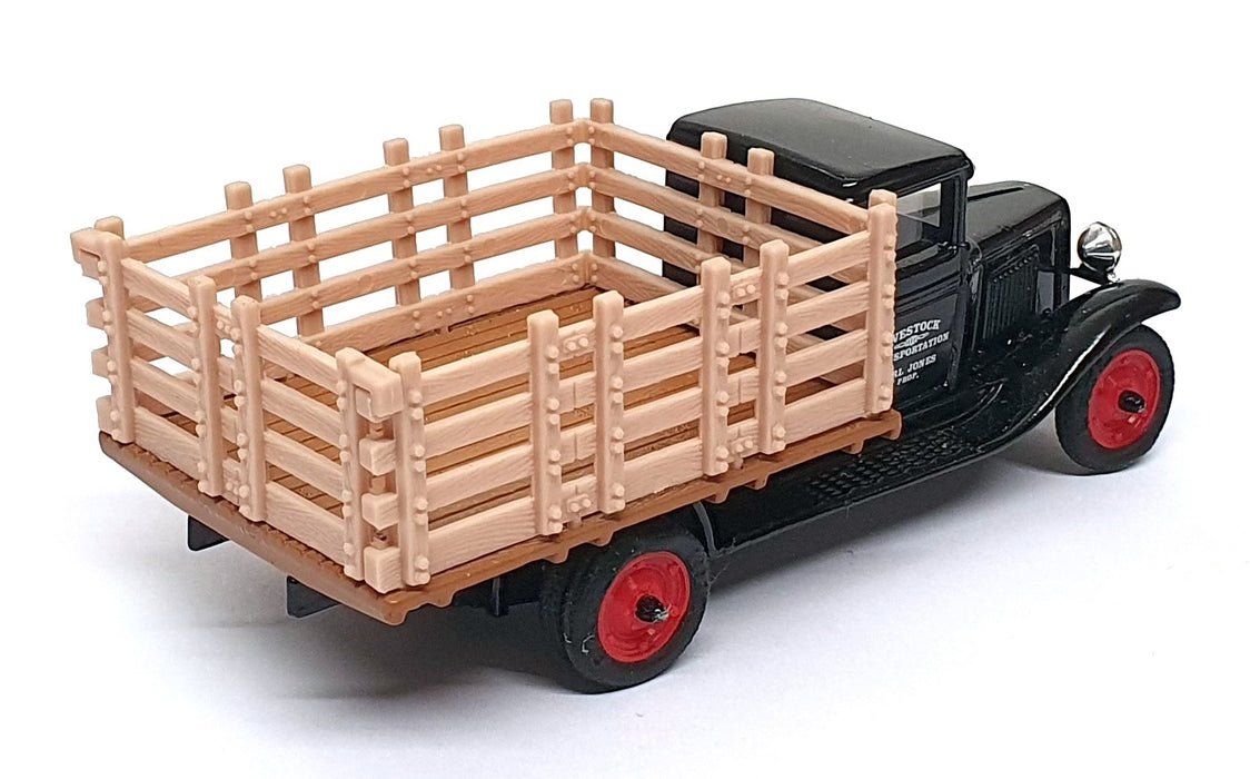 Ertl 1/43 Scale Diecast 2503 - 1930 Chevrolet Stake Truck - Black