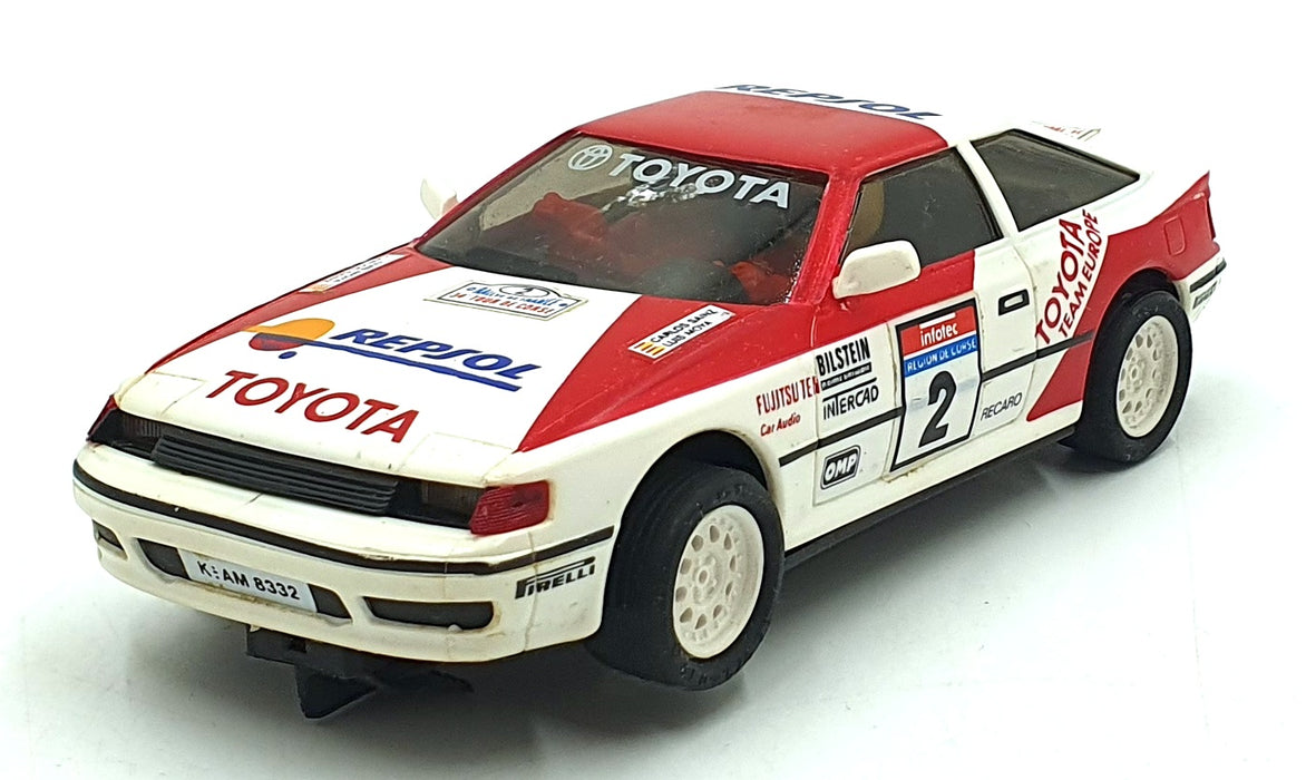 Matchbox SCX 1/32 Scale Slot Car 83320 - Toyota Celica #2 "Repsol"
