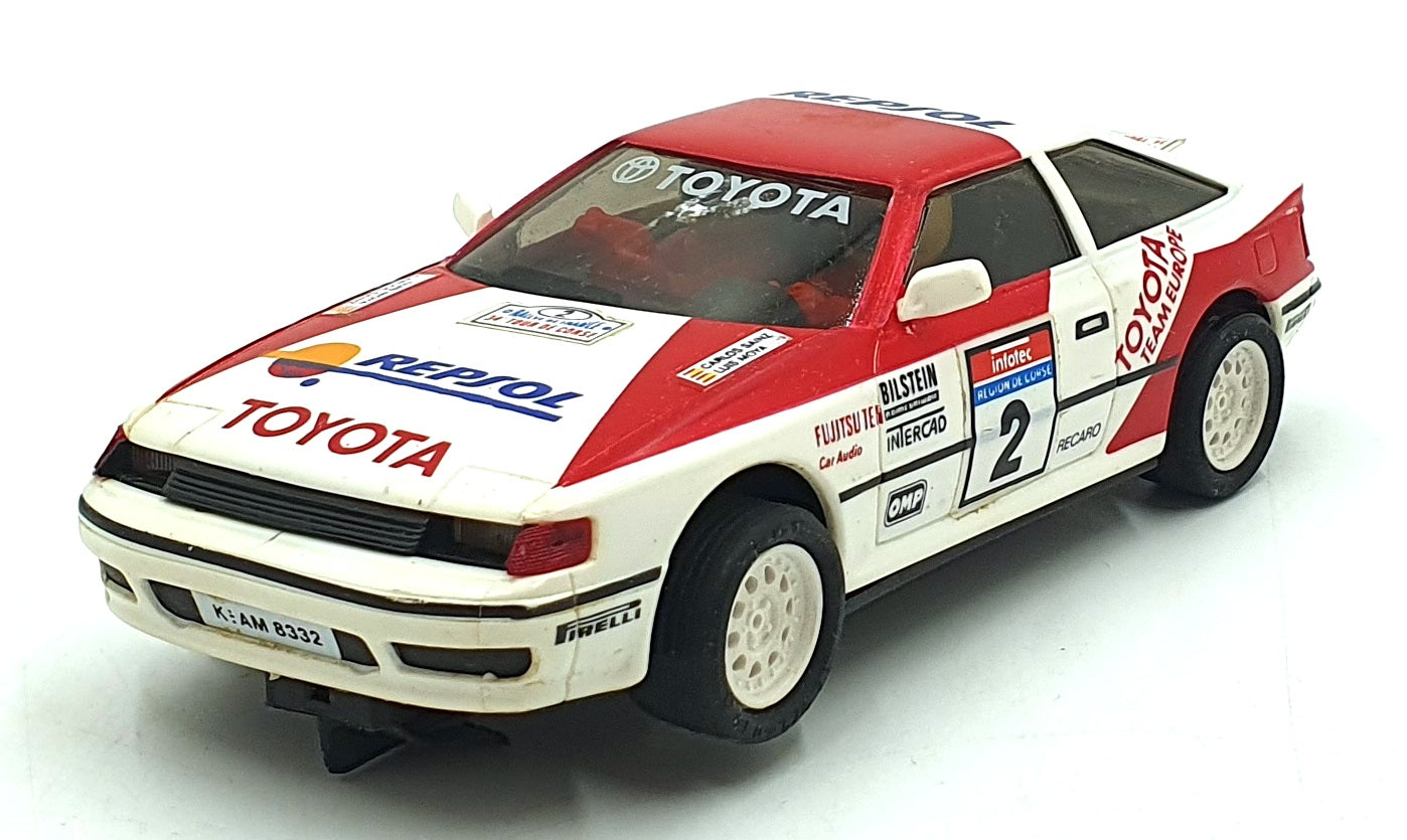 Matchbox SCX 1/32 Scale Slot Car 83320 - Toyota Celica #2 "Repsol"
