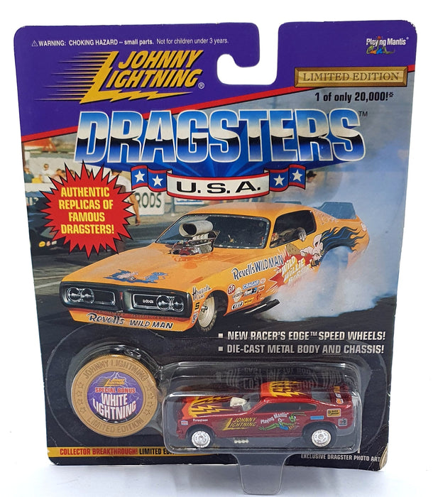 Johnny Lightning 1/64 Scale 323-01 - Special Bonus White Lightning - Met. Red