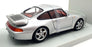 UT Models 1/18 Scale Diecast 27813 - Porsche 911 Turbo 993 - Silver