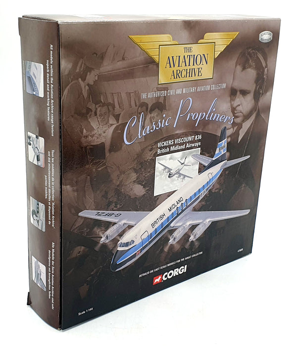 Corgi 1/144 Scale 47609 - Vickers Viscount 836 British Midland Airways