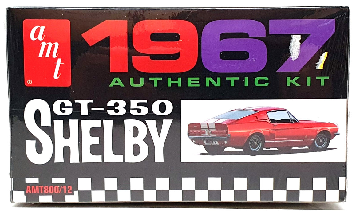 AMT 1/25 Scale Unbuilt Model Kit AMT800/12 - 1967 Shelby GT-350