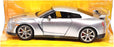 Jada 1/24 Scale Diecast 53007 - 2009 Nissan GT-R - Silver