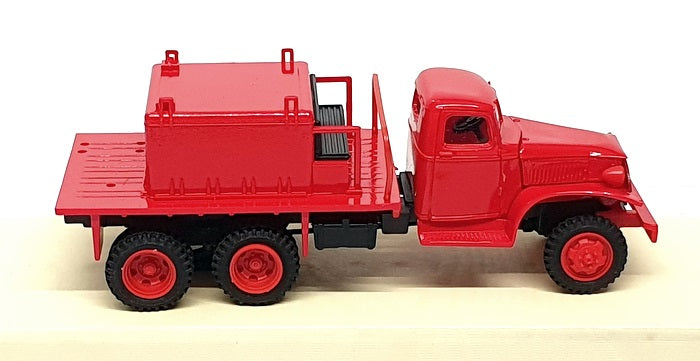 Sibur Models 1/50 Scale 4003 - GMC CCKW 353 Pompiers Fire Truck - Red