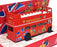 Oxford Diecast 1/76 Scale RM074 - Routemaster Sightseeing Bus Oxford City - Red