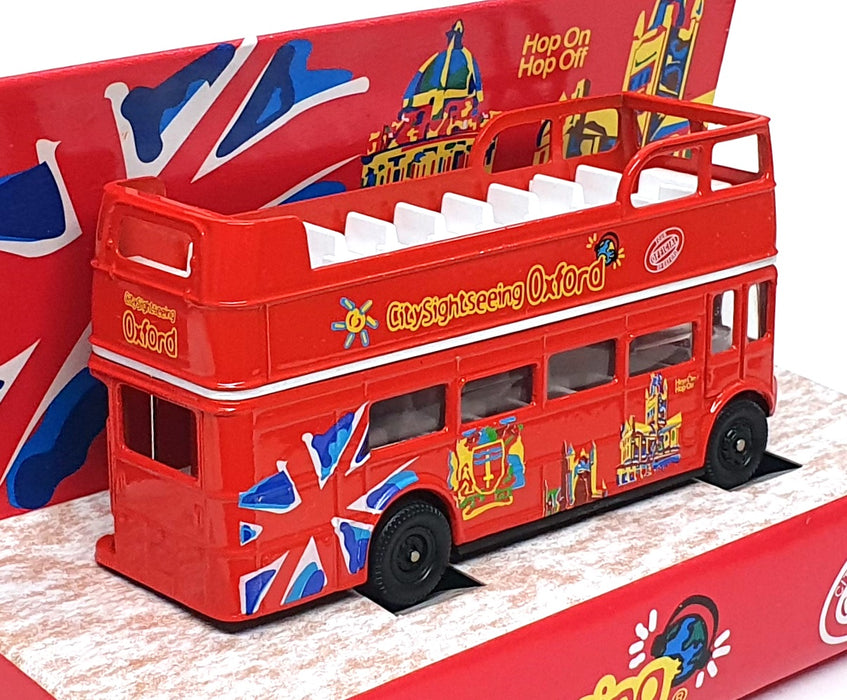 Oxford Diecast 1/76 Scale RM074 - Routemaster Sightseeing Bus Oxford City - Red