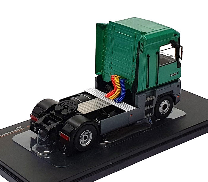 Ixo 1/43 Scale TR208.22 - 1994 Renault Magnum AE 520Ti Truck - Met. Green/Grey