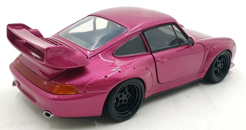 UT 1/18 Scale Diecast 9224H - Porsche 911 GT - Metallic Pink