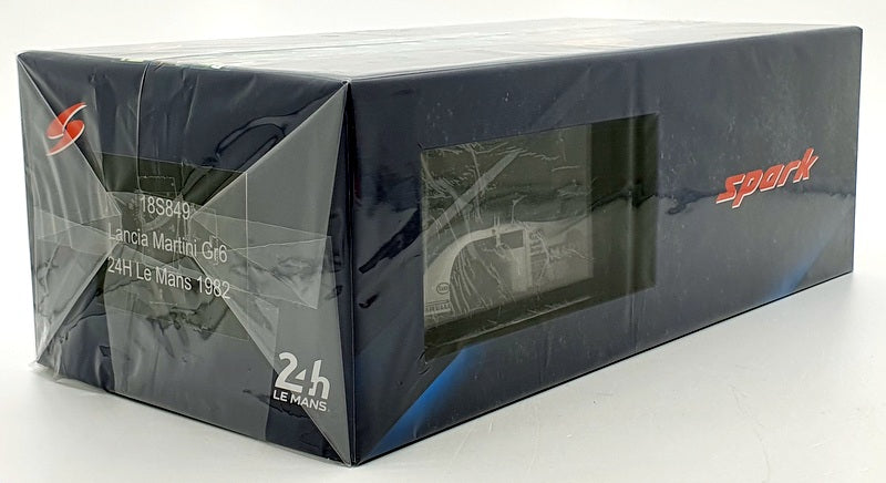 Spark 1/18 Scale Resin 18S849 Lancia Martini Gr6 24h Le Mans 1982 #50 Ghinzani 